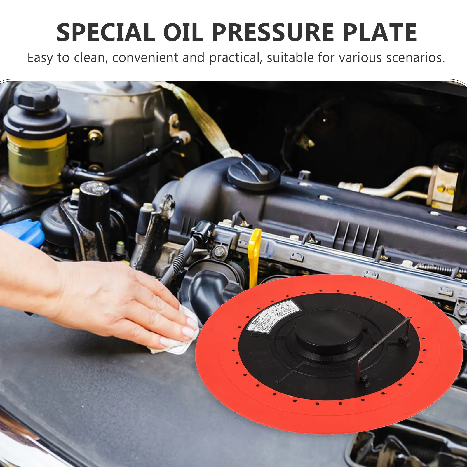 Grease Suction Plate Optimized Oil Absorption Secure Connection Easy Clean Universal for Car Auto Repair Tools Lubricating Oil