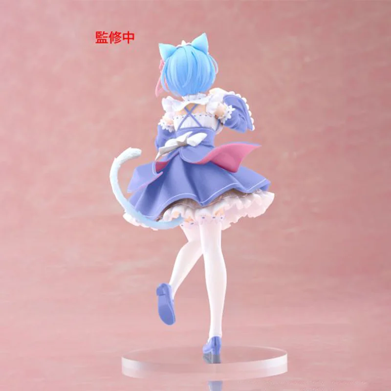 

【100%original】TAiTO Re:Zero Starting Life in Another World -Coreful Figure Rem Cat Ear Maid Ver. Renewal Garage Kit Gifts Toys