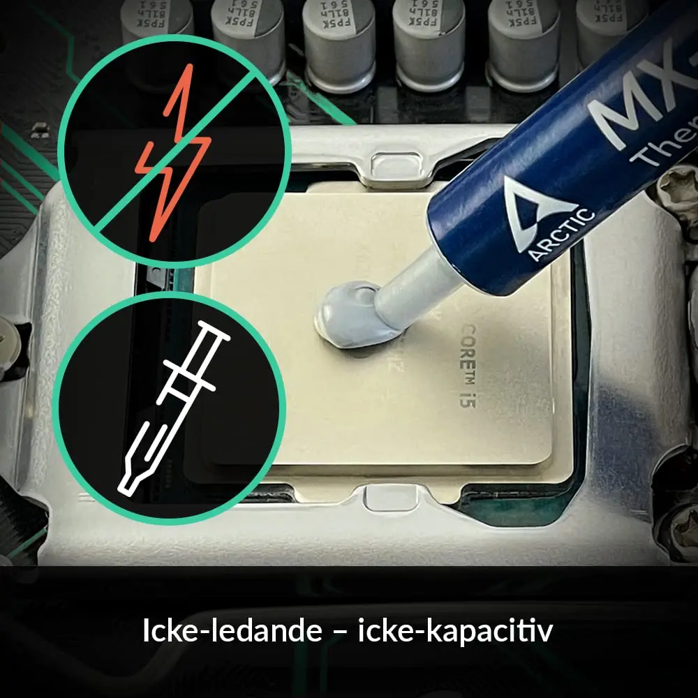 ARCTIC MX-4 - Ultimate Performance Thermal Paste untuk CPU Thermal Paste, konsol, GPU, laptop, pasta termica, термопаста