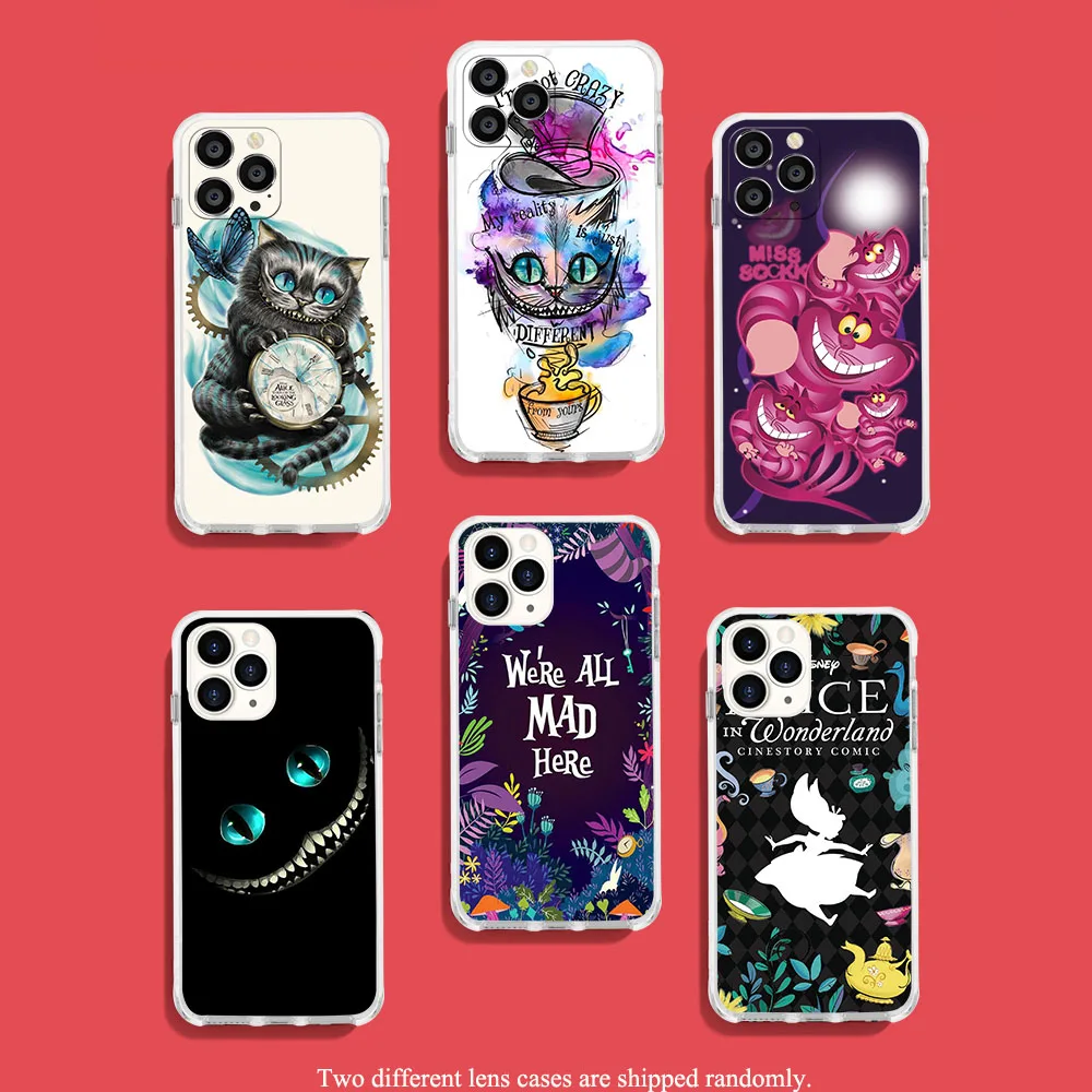 UN-1 Alice in Wonderland Soft Case for Moto G5 G5s G6 E5 G7 G8 G9 Plus Play Power