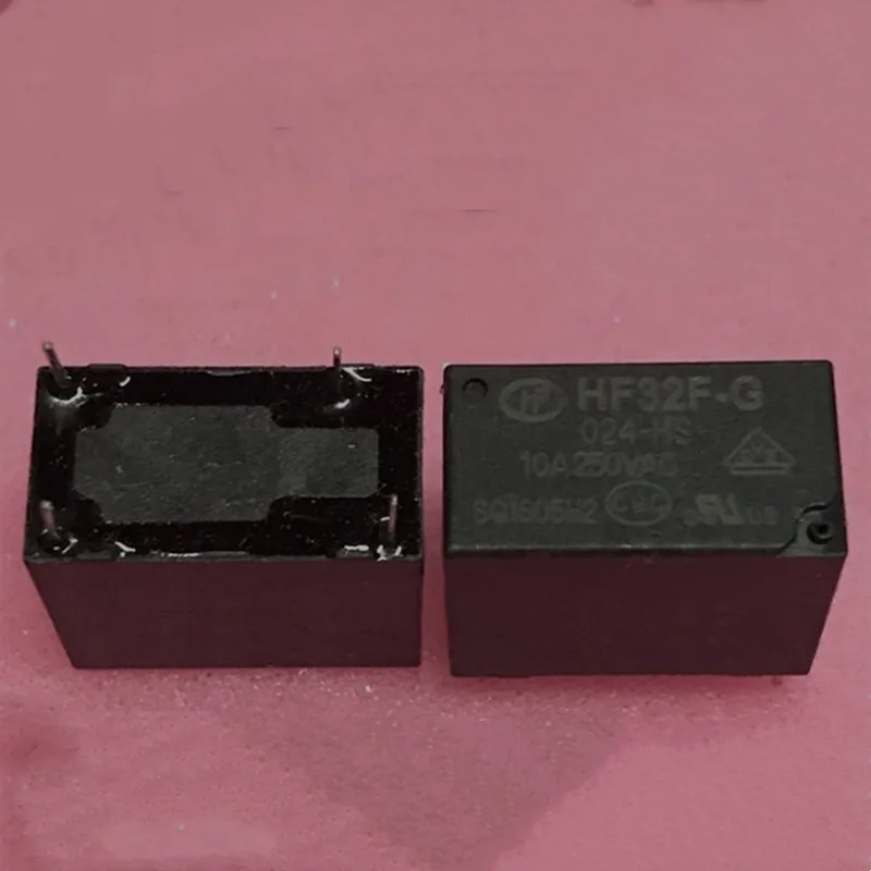 

10PCS HF32F-G 024-HS 005-HT(101) 012-HT(101) 024-HT(101) 005-HS 012-HS 10A 250VAC IN STOCK