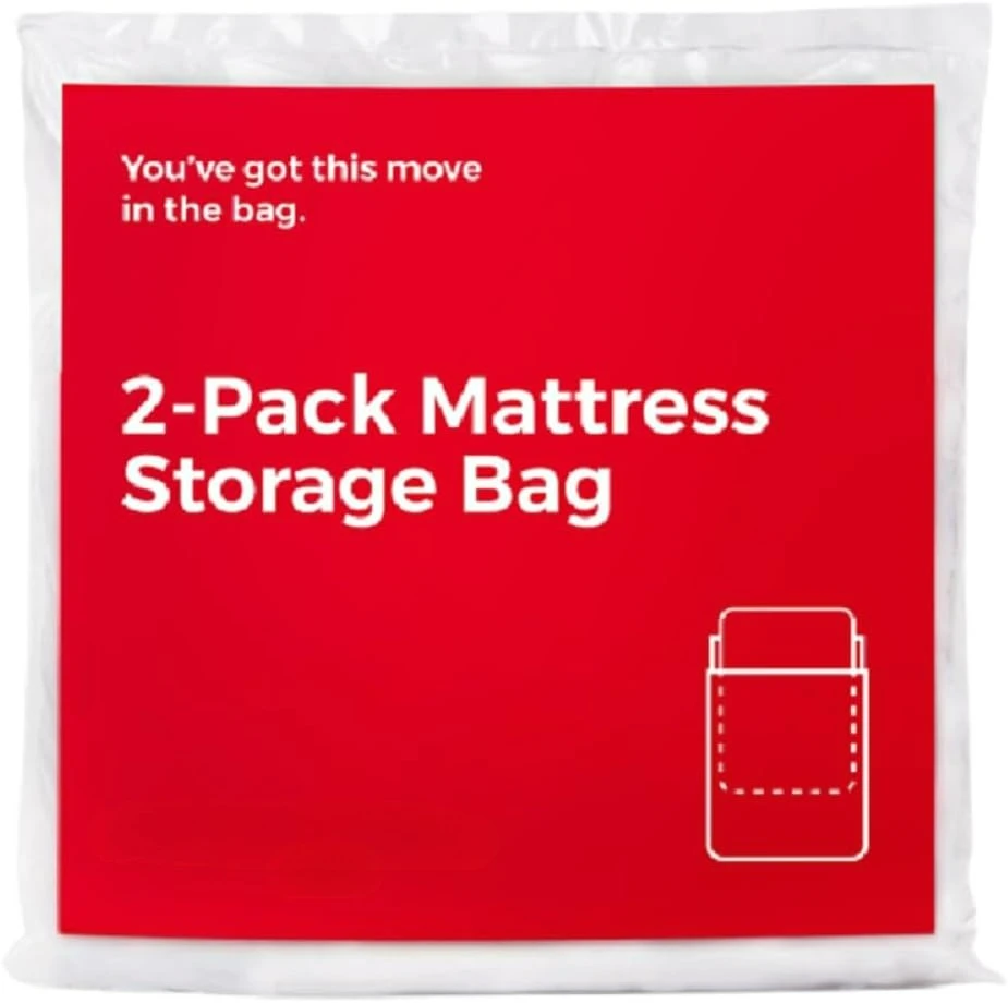 

Mattress Bag – 2 Pack Queen / Full size Mattress Bags for Moving, Storage & Disposal – Durable Plastic Cover for Moving