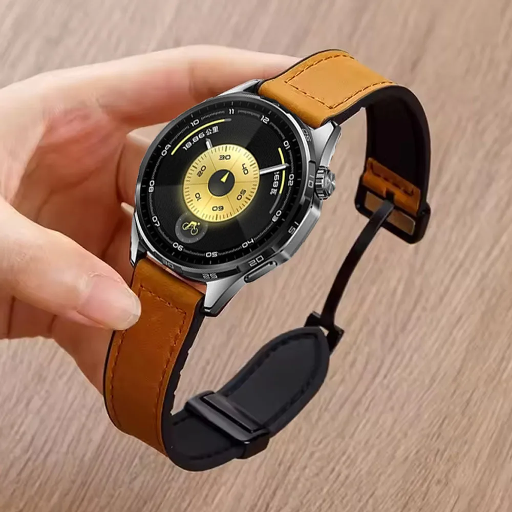 �y�Z�[�����z18/20/22mm�V���R�����U�[�X�g���b�v Huawei Watch GT6/GT5/GT4/GT3/GT2 46mm/41mm�Ή� �}�O�l�b�g���u���X���b�g Huawei GT6/5/3 Pro 46mm�Ή�