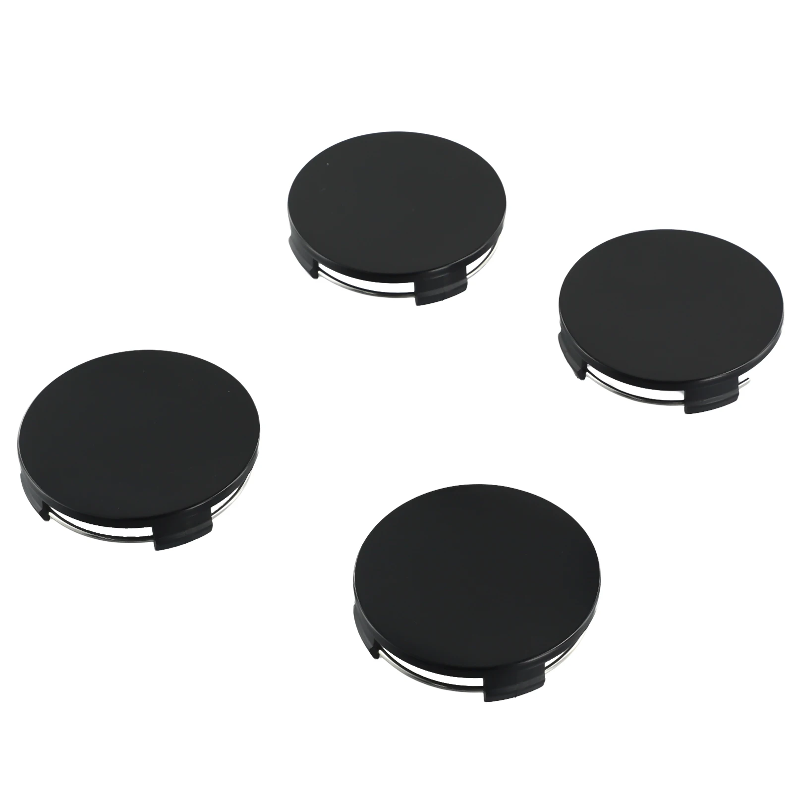 4xCar Wheel-Centre-Hub  59mm / 65mm ABS-Car Exterior Universal CarWheel Centre Hub Cover Center ABS Rims Cap Black