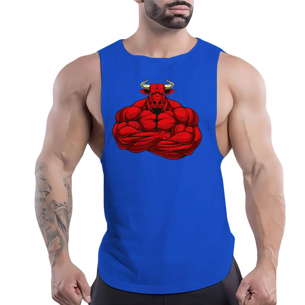 Quick Dry Sleeveless Shirt Basketball Outdoor Fashion Leisure Breathable Four Seasons Y2k Sport Fnaf Gym Clothing Men Tank Top