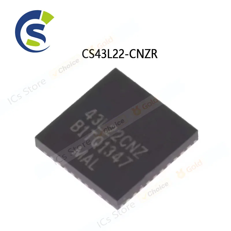 5PCS new original CS43L22 CS43L22CNZ CS43L22-CNZ QFN-40 CS43L22-CNZR