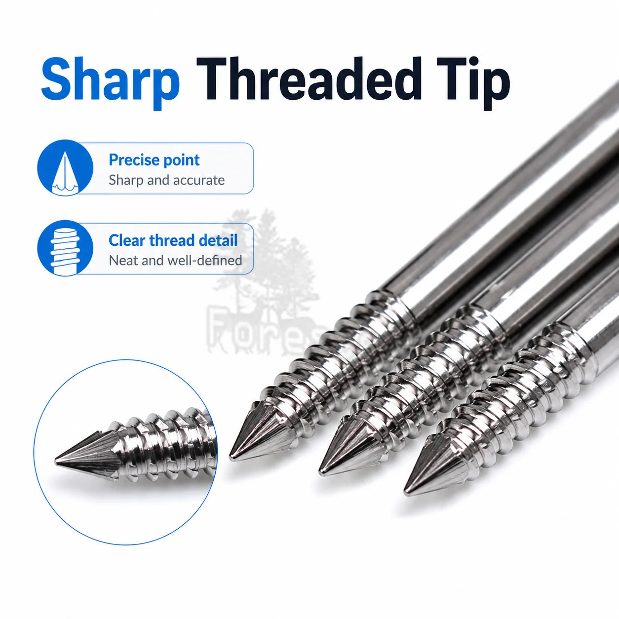 10pc  250mm Orthopedic Single Thread Krish Needle Stainless Steel Precision  Veterinary Orthopedics Instruments