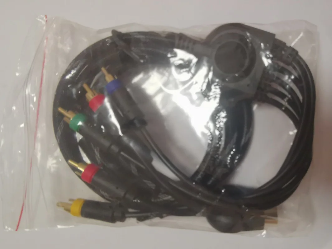 Câble composant de 1.8M pour Playstion 3 pour PS3 6RCA, câble Audio-vidéo AV, accessoires de jeu