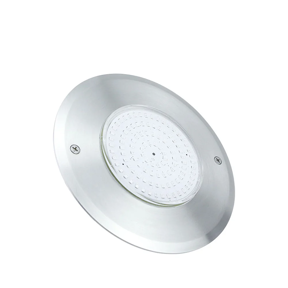 Ultra Thin LED Pool Light 6W 10W 18W 24W 35W 42W 316 Stainless Steel Resin Filled RGB Colored 4-Core wire DC12V Cold White