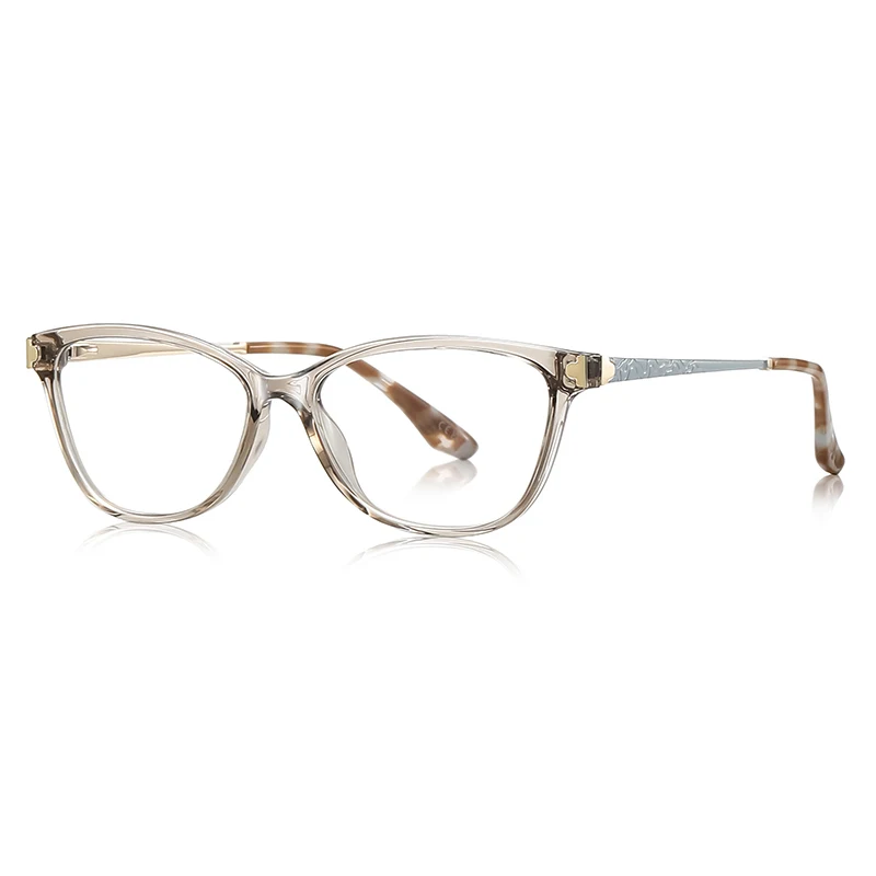 VICKY Classic Square Anti Blue Light Blocking Reading Glasses Women Prescription Glasses Computer Lightweight Eyeglasses LS231