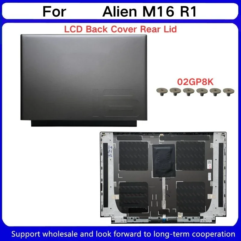 

98% New For Kailxuling Alienware M16 R1 LCD Back Cover Rear Lid A shell 02GP8K 2GP8K