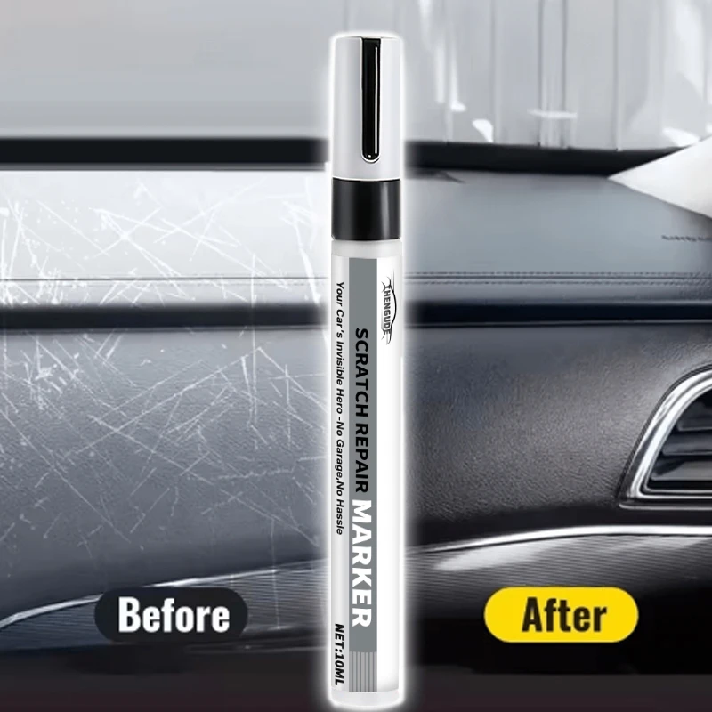 Car Scratch Repair Pen - Self-Use Paint Touch-Up Pen for Cars, Suitable for Repairing Scratches on Dashboards, Car Doors, Trim Strips, Buttons, and Switch Areas Easy to Use, Long-Lasting and Non-Fadin image 3