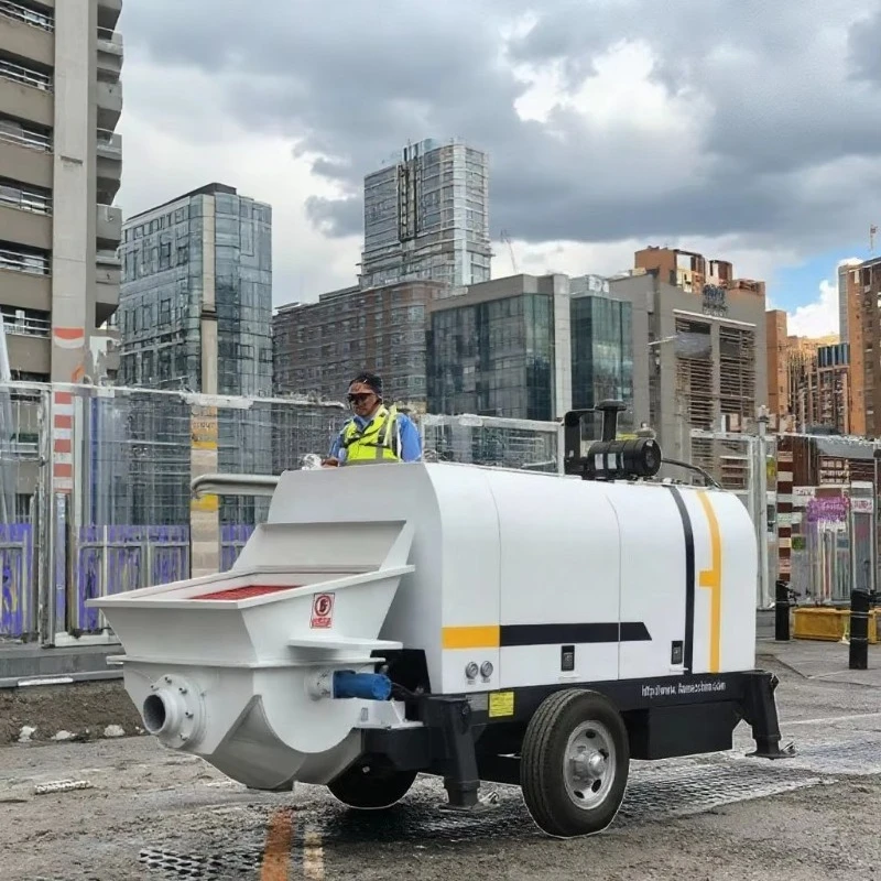 

High Quallity Concrete Conveying Pump 30-90 M3/H High Efficient Concrete Pump with Pipes
