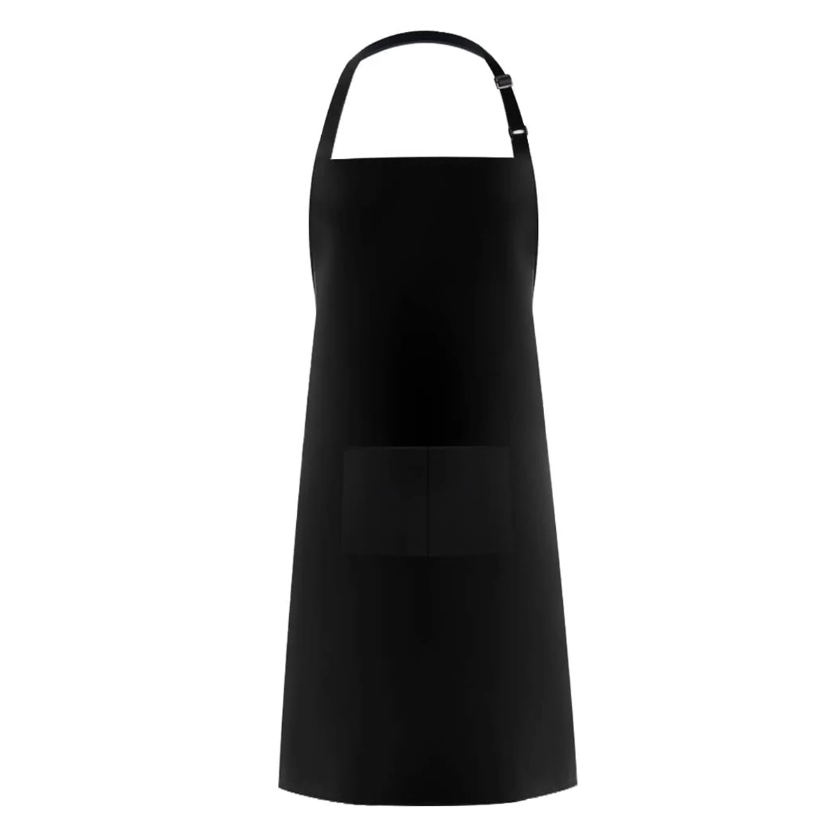 Leeseph Adjustable Bib Apron Waterdrop Resistant with 2 Pockets Cooking Kitchen Aprons for Women Men Chef