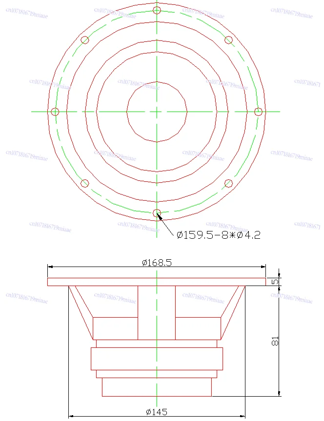 A Pair of F6S 6.5-inch Full-range HIFI Speakers