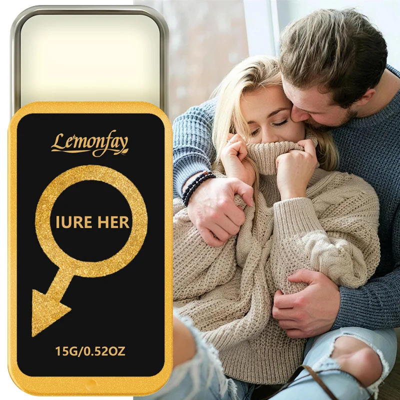 

Твердый парфюмерный бальзам Lemonfay IURE HER | Соблазнительный аромат для мужчин | Портативный стойкий аромат для ежедневного использования и свиданий, 15 г