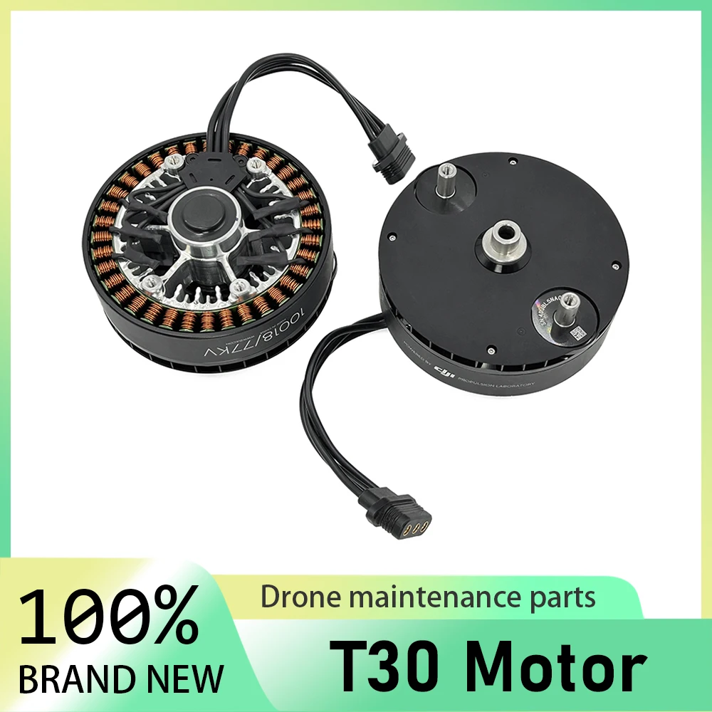 

Двигатель DJI T30, двигатель 10018, 77 кВ, запасные части для сельскохозяйственных дронов, совершенно новые
