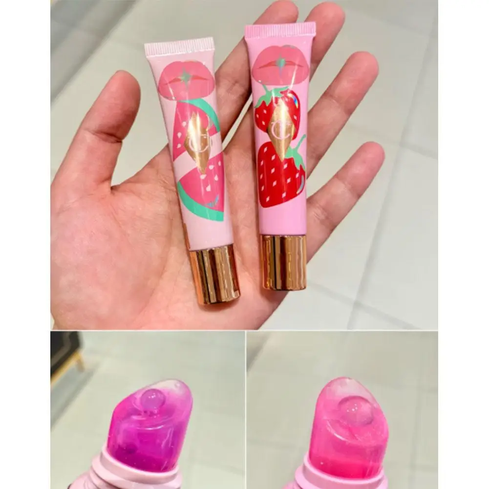 C/T Jelly Lipgloss Hydraterend Opvullend Hoogglans Niet plakkerig Verbeter droge liplijnen Langdurig draagbaar Lipglans Glans en balsem