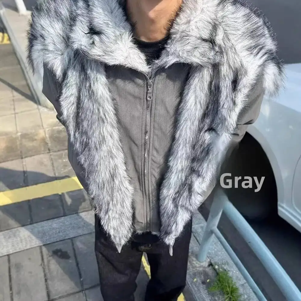Men's Winter Thickened Fleece Lined Hooded Cotton Jacket Couple's Matching Outerwear Casual Comfortable Zipper Closure Coat
