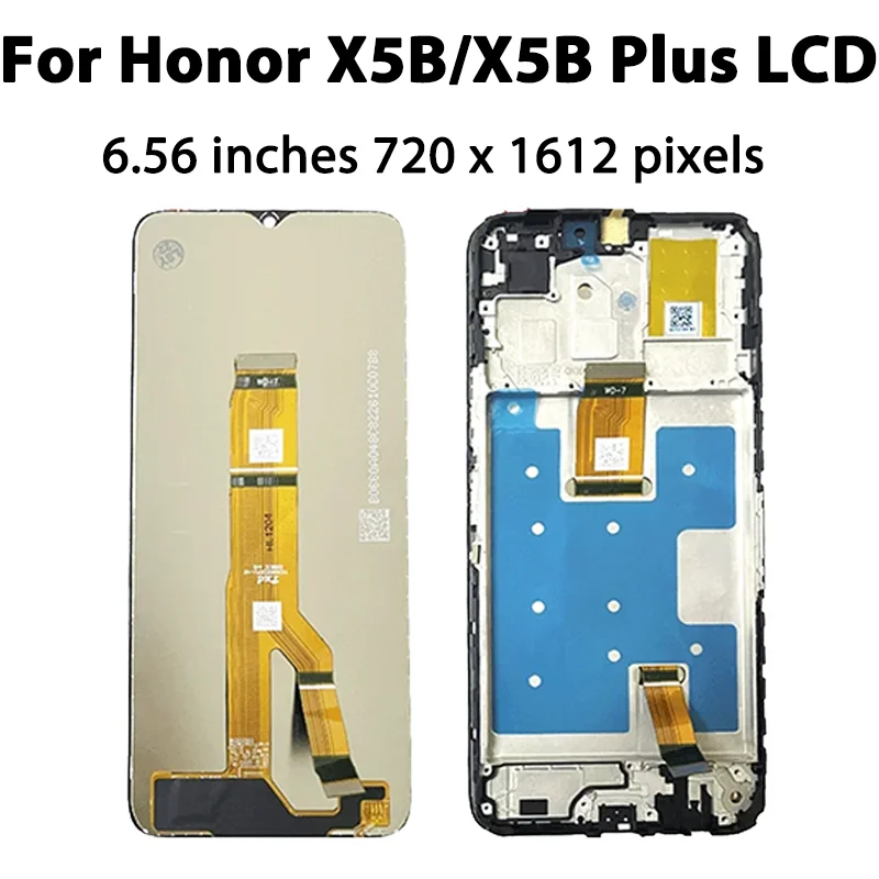 AAA+ Wyświetlacz LCD z ekranem dotykowym do Huawei Honor X5 X5B X5C, Digitizer do Honor X5 Plus X5B Plus X5C Plus, Zamiennik wyświetlacza — zdjęcie produktu 6