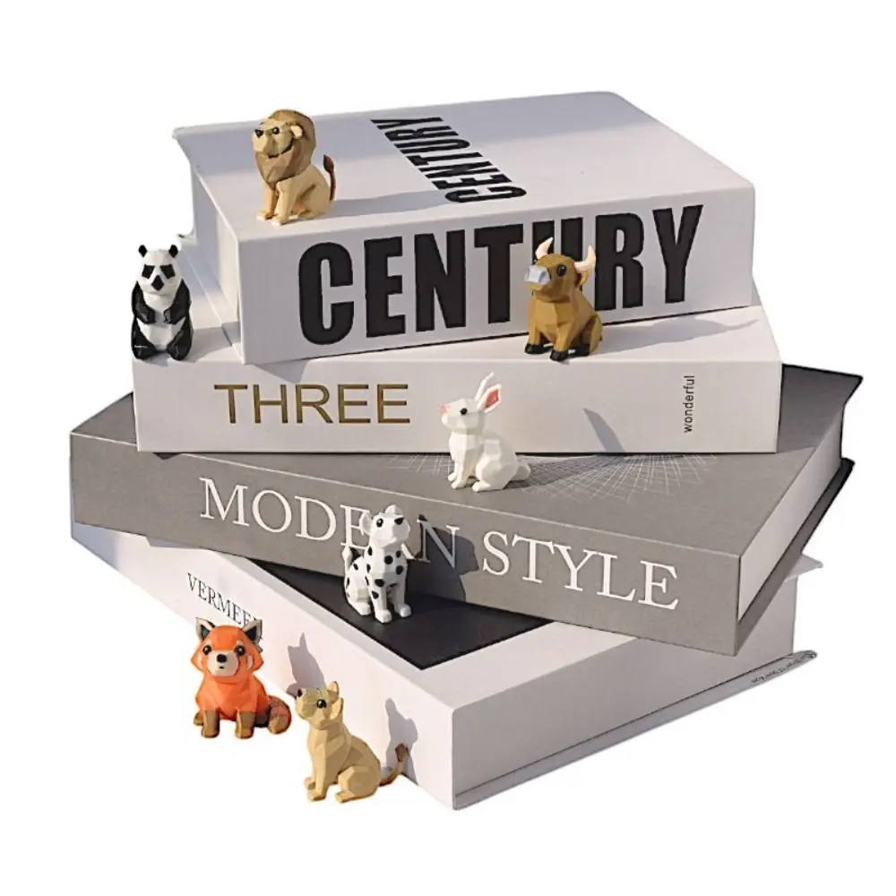 7pcs/set Small Animal Models 3D Printing Animal Models Creative Design Farm Animal Set Creative Farm Animal Models 3D Printed