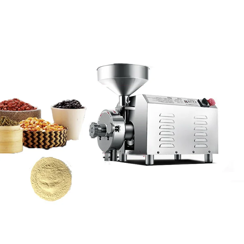 Commercial Grinding Machine Commercial Pulverizer Grains Spices Cereals Coffee Dry Food Grinder Mill Grinding Machine