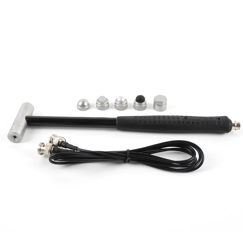 Measuring Impact Force Range From 200N to 60KN Available IEPE Voltage/PE Charge Signal Optional Piezoelectric Impact Hammer