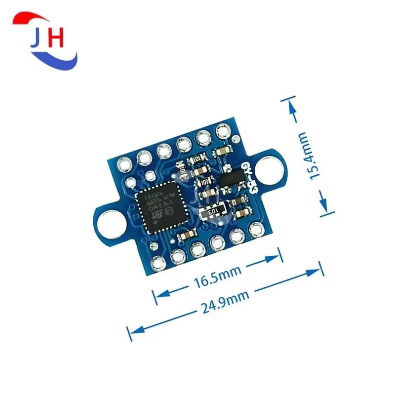 1PCS 35V GY-53-L1X VL53L1X + STM32 Laser Ranging PWM OUTPUT VL53L1X TOF Time Of Flight Ranging Sensor Module