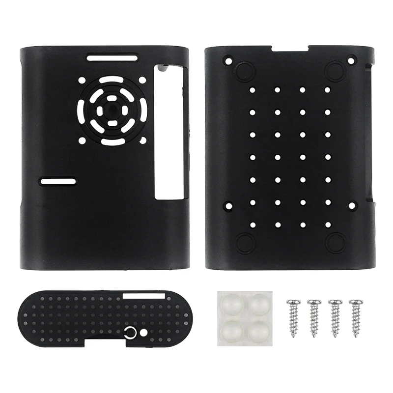 Raspberry Pi 5 ABS Case Plastic Cooling Shell Optional Active Cooler Aluminum Heatsink PWN Cooling Fan for Raspberry Pi 5 Pi5