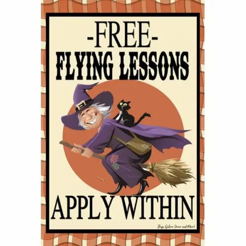 Flags Galore- Free Flying Lessons   - Garden Flag