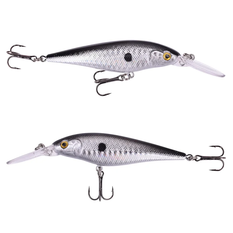 1 Pcs Floating Minnow Fishing Lures 11cm 10g Long Lips Wobblers Plastic Artificial Hard Bait With 6# Hooks Bass Pike Crankbaits