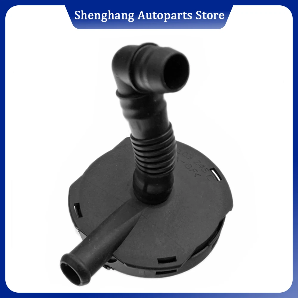 

077103245C Engine Crankcase Pressure Regulating Vent Valve For Audi A4 B6 A6 C5 VW Passat B5 2.4 2.8 Skoda Superb 078103245E