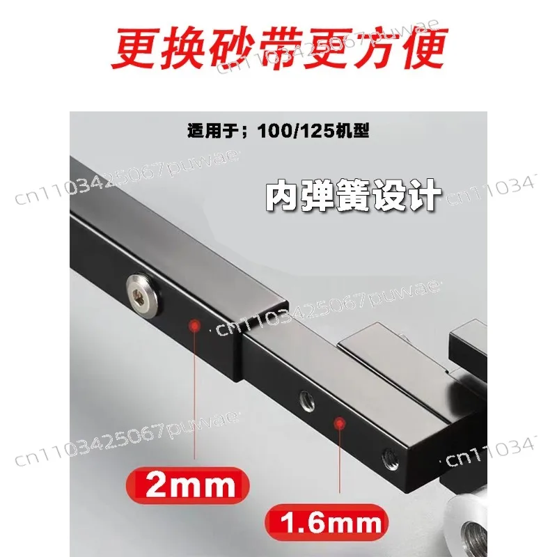 Angle Grinder to Belt Sander Kit - Bench Grinder Attachment for Wood Metal Knife - DIY Sanding Machine