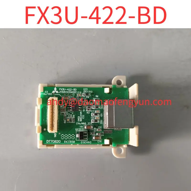 

Second-hand test OK BD communication board FX3U-422-BD