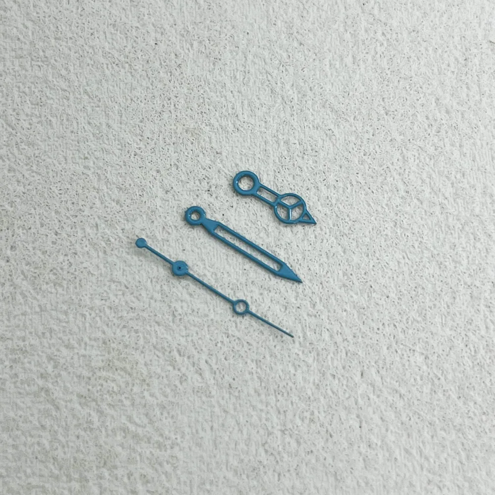 Lancette dell'orologio luminose verdi NH35 lancette del mercedesco per NH35/NH36/NH38/NH72 movimento meccanico automatico watchmods