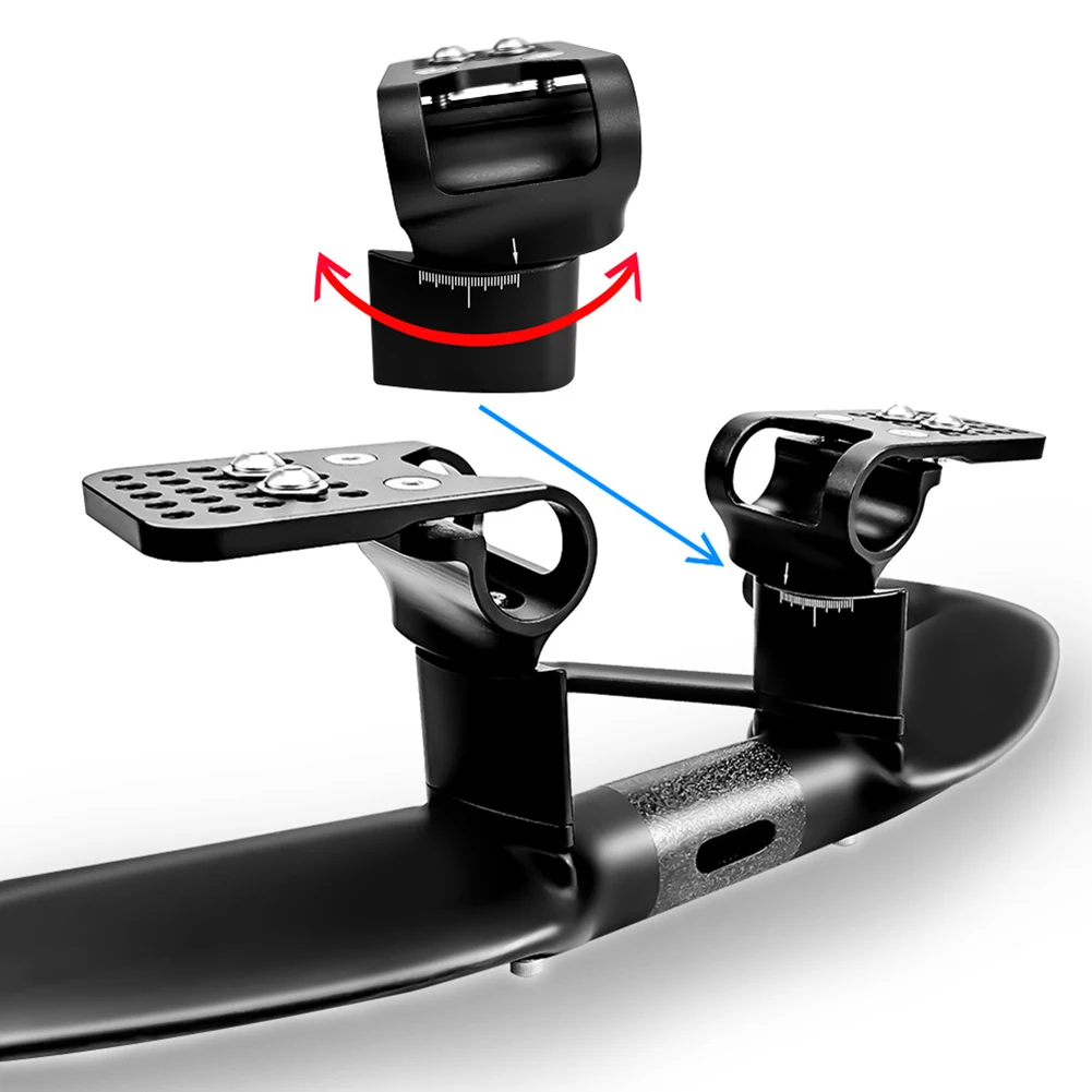 2 مجموعة الدراجة TT مقود الفواصل ث/البراغي الكربون TT المقود الفواصل الدراجات ل قضبان ايرو زيادة 5/10/20/40 مللي متر #6