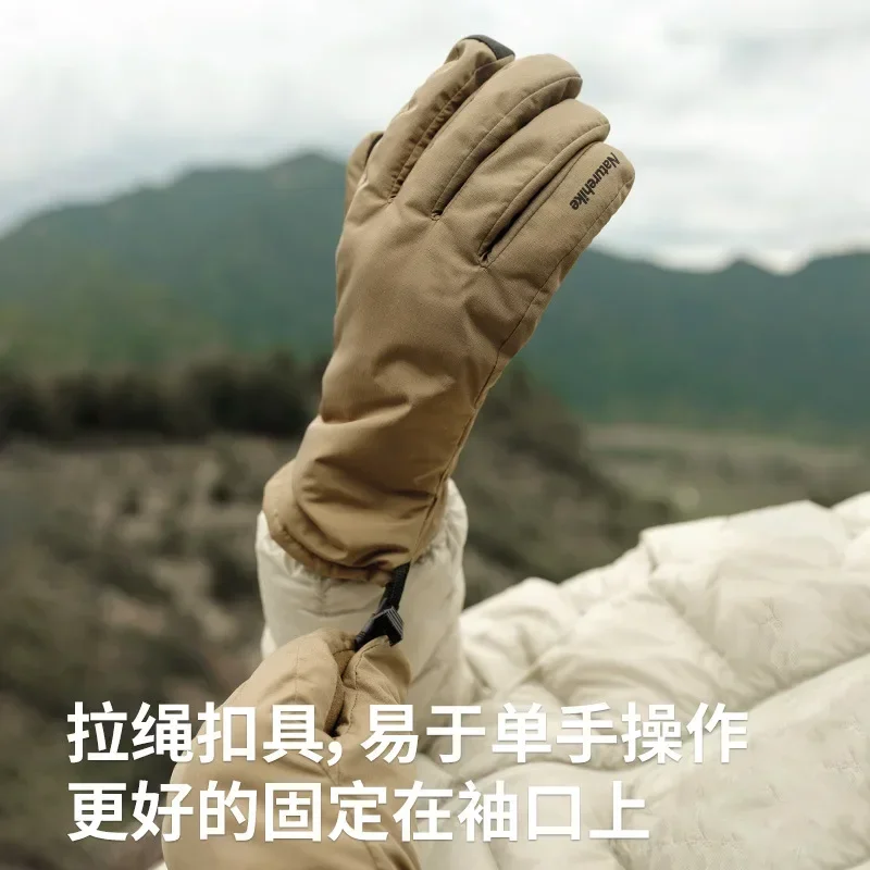 Naturehike Waterproof Windproof Warm Cycling Outdoor Mountaineering Skiing Non-Slip Wear-Resistant Touch Screen Gloves