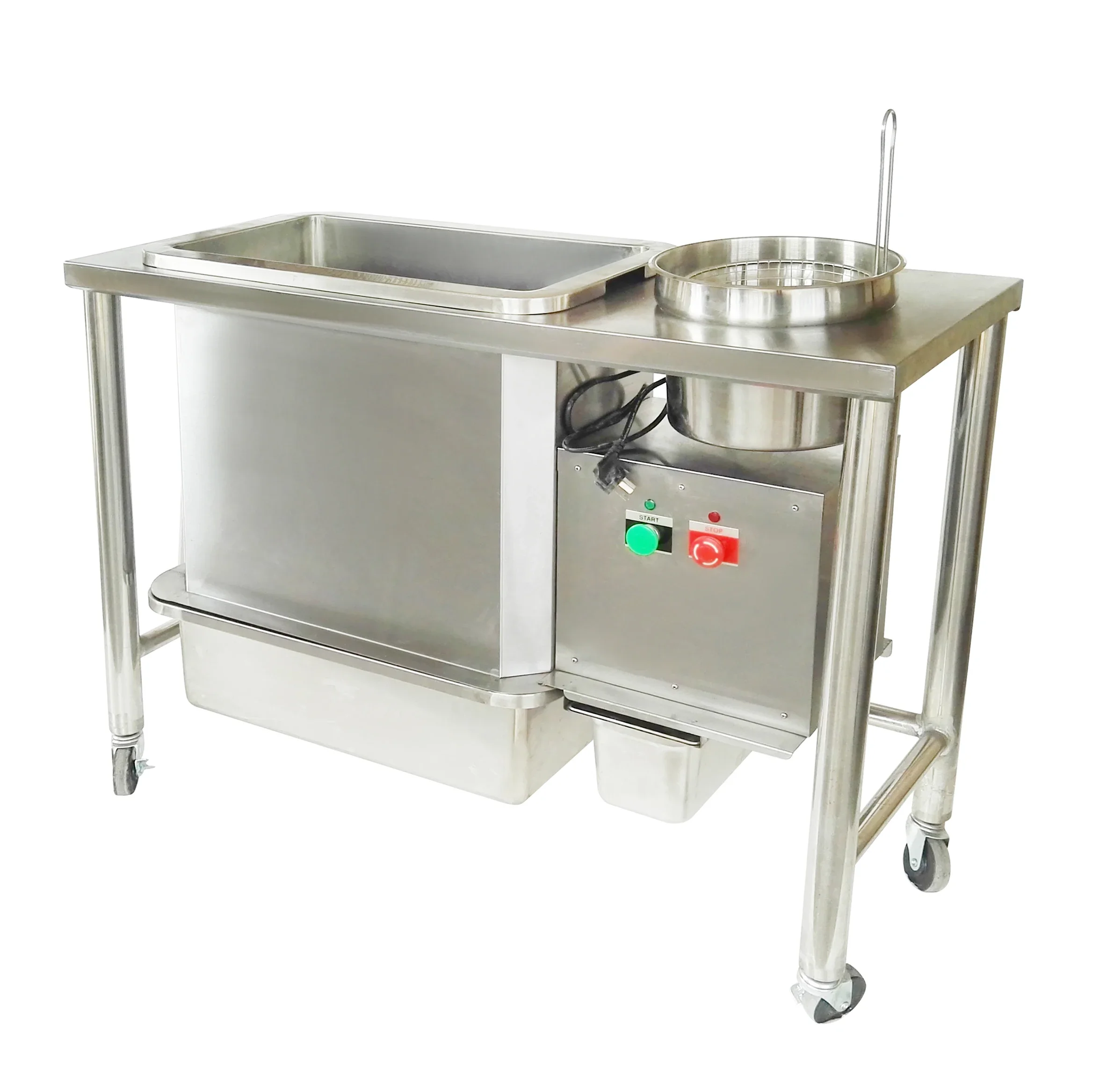 Fast food restaurant ex-factory price Automatic fried chicken Bread machine Electric bread table