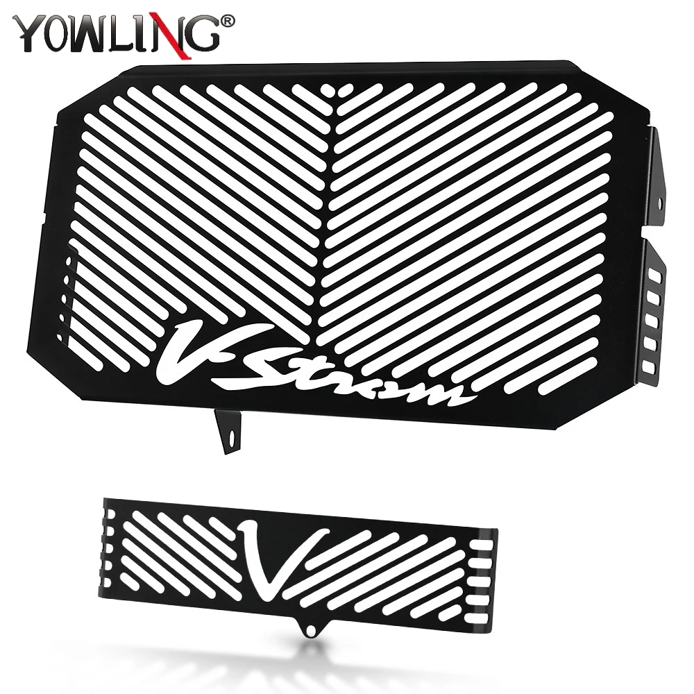 V-STORM 650 CNC Radiator Guard Protective Grille Cover For Suzuki DL650 DL 650 DL VSTROM 2004 2005 2006 2007 2008 2009 2010 2011