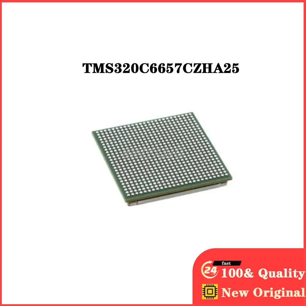 

1PCS TMS320C6657CZHA25 TMS320C6657 BGA625 Max frequency: 1.25GHz Digital Signal Processor