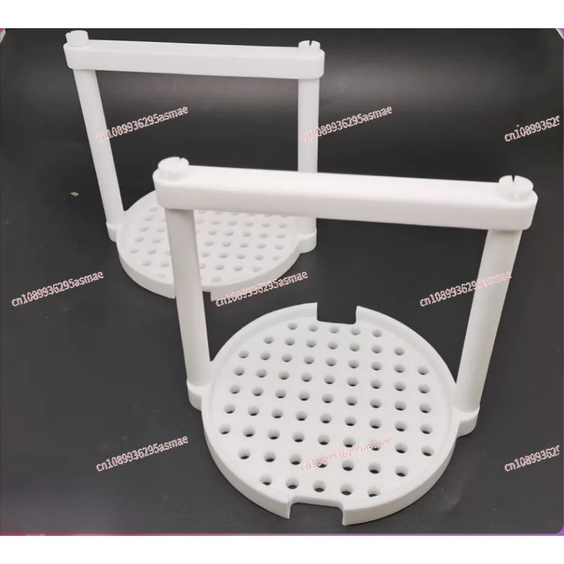 

Высококачественная корзина для очистки пластин из ПТФЭ, проводящая стеклянная подставка, лоток для очистки полупроводниковых пластин