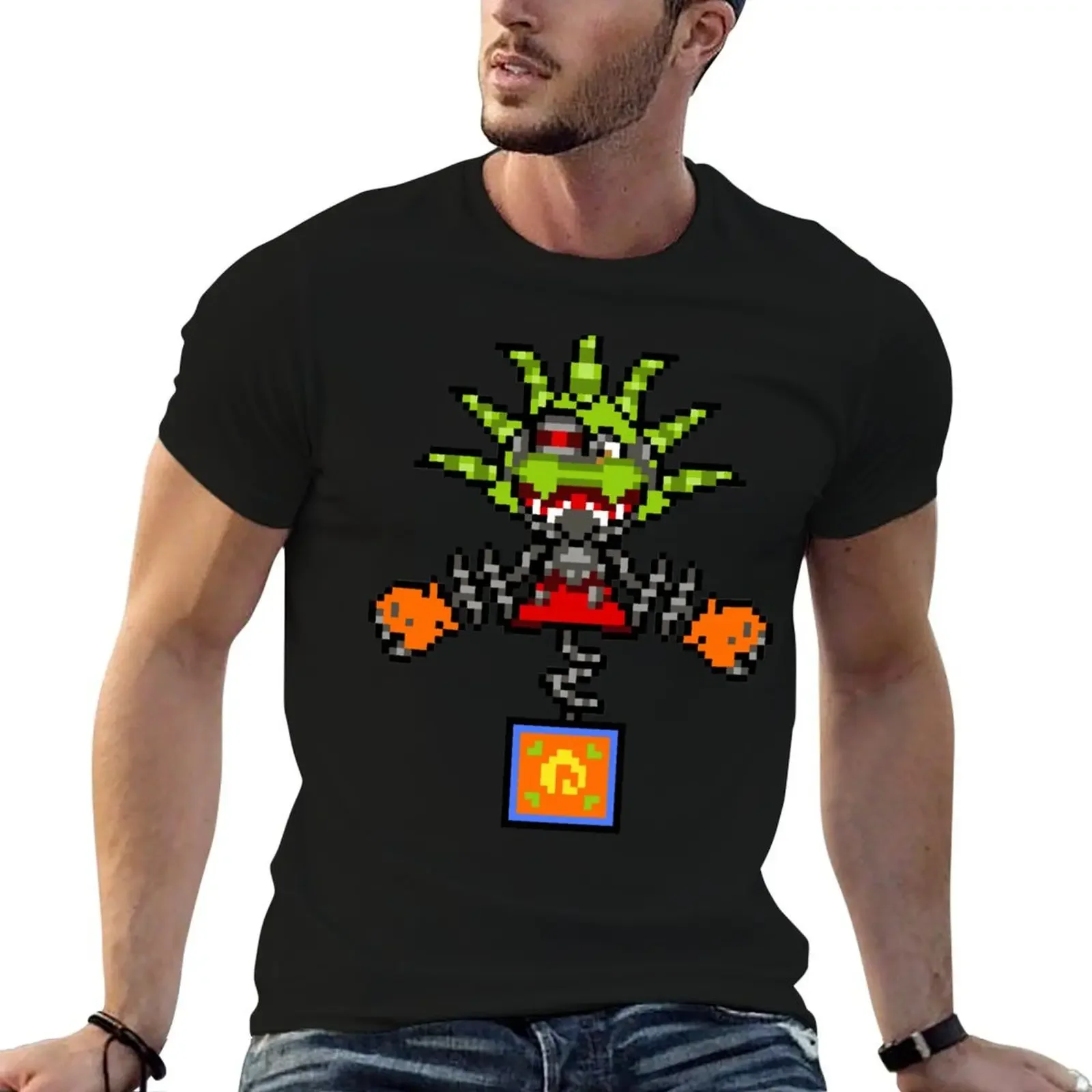 

Pixel Mad Jack T-Shirt cotton graphic tees new edition mens t shirts pack