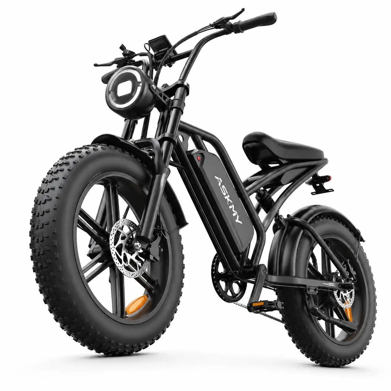 

Fat Tire Electric Mountain Bike 1500W Peak Motor 40-60 Miles PAS Range 48V 15Ah All Terrains E-Bike, Customized