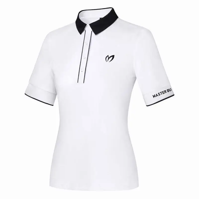 

Women's Golf T-Shirt Breathable Fashionable Outdoor Slim-Fit Short-Sleeve Polo Shirt Sports Casual