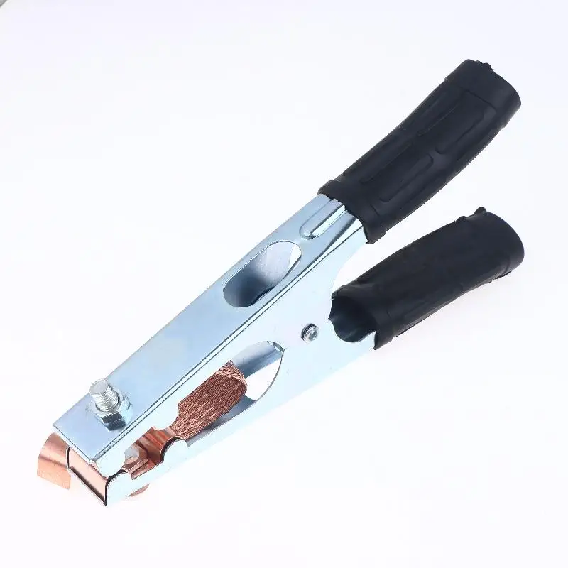 مشبك أرضي لحام نحاسي 300 أمبير 500 أمبير، معدات لحام يدوية، قطعة واحدة حامل كهربائي #5