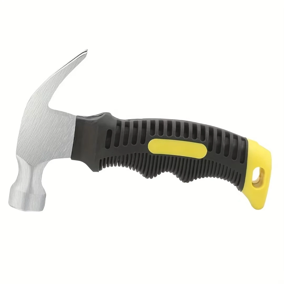 Multifunctional Mini Ramshorn Hammer 156 mm Engineering Handle Claw Hammer Portable Carpentry Window Breaking Hand Tools
