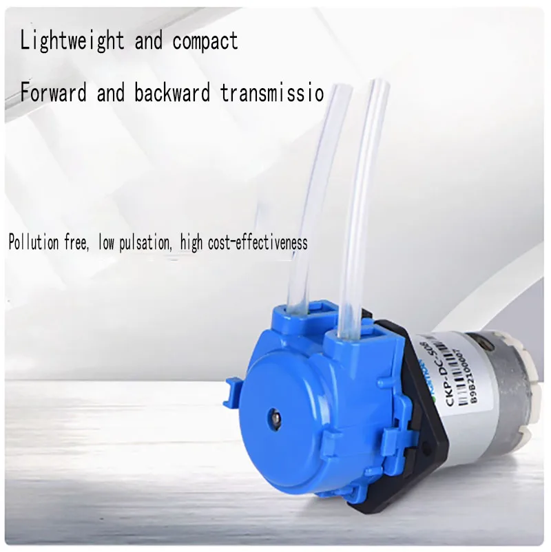 Peristaltic pump 12v miniature self-priming pump electric DC circulation pumping pump water-cooled small pump
