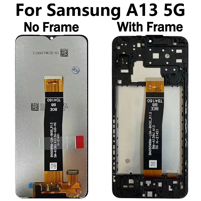 High Quality For Samsung A13 4G 5G LCD Display Touch Screen Digitizer Assembly For Samsung A13 LCD A135 A135F A137 A136U