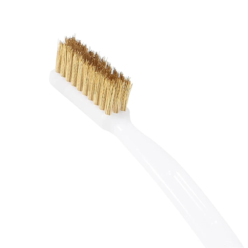 5PCS 3D Printer Nozzle Cleaner Brush Copper Wire Toothbrush Copper Brush Hand Hot Bed Cleaning Block Parts Wire Brush