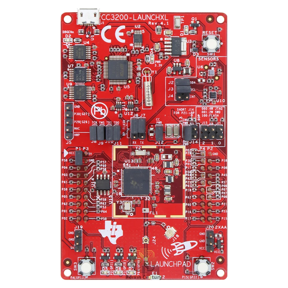 FOR Texas Instruments CC3200-LAUNCHXL SimpleLink Wi-Fi Wireless MCU LaunchPad Development Kit Board 80MHz Cortex-M4 view 2